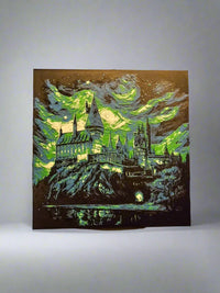 Hogwarts Nightscape - Magical Art