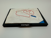 3D Miniatuur F1 Circuit: Interlagos