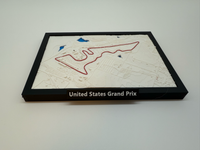 3D Miniatuur F1 Circuit of the Americas