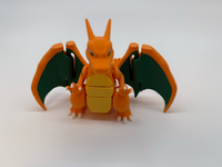 Charizard Beweegbaar 3D geprint