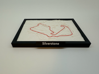 3D-Miniatur-F1-Rennstrecke: Silverstone