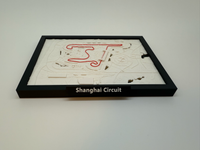 3D-Miniatur-F1-Rennstrecke: Shanghai