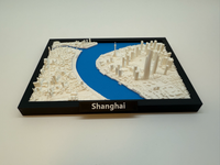 3D miniatuur stad: Shanghai