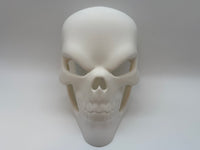 White Ghost Rider Skull Mask – Cool and Menacing Design – Ideal for Carnival